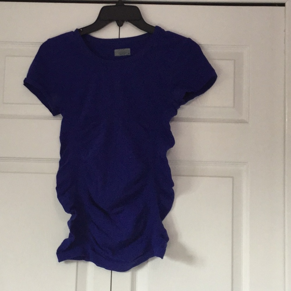 Athleta Fast Track Ruched Tee